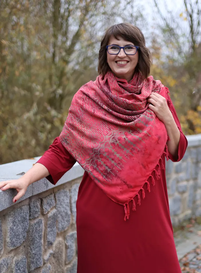 Sarong červený | PachaMama.cz