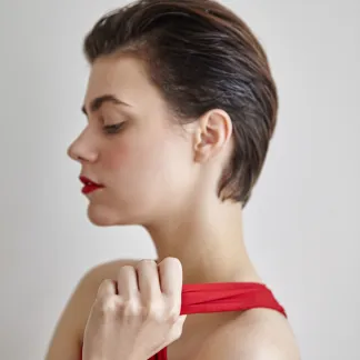 Braletka Life, barva Red wine | PachaMama.cz