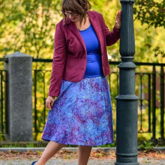 Sukně midi Kayla Queen | PachaMama.cz