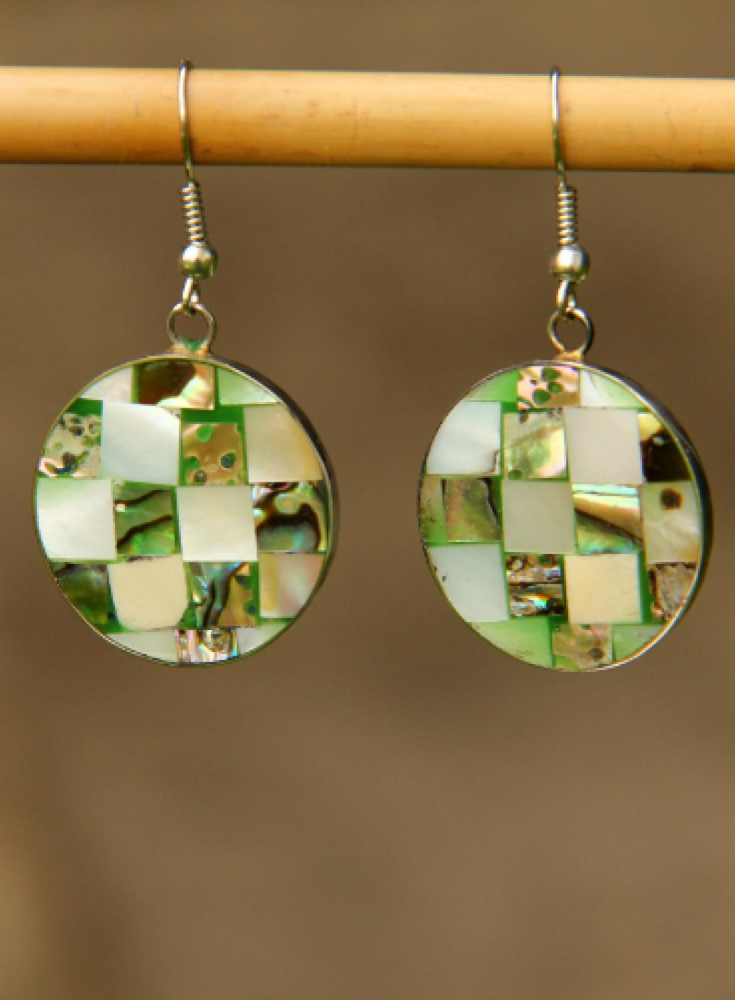 Náušnice z perleti | PachaMama.cz