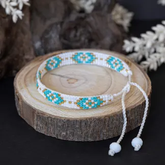 Luxusní náramek z japonských korálků miyuki | PachaMama.cz