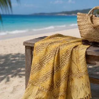 Sarong béžový | PachaMama.cz