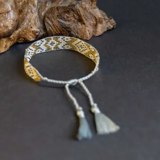 Luxusní náramek z japonských korálků miyuki | PachaMama.cz