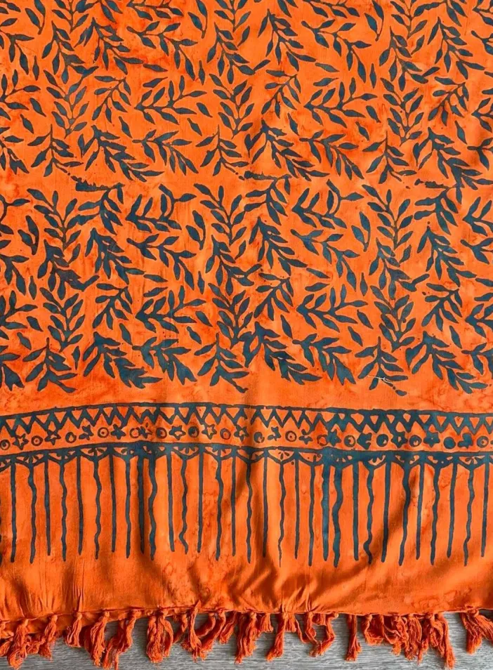 Sarong oranžový | PachaMama.cz