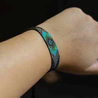 Luxusní náramek z japonských korálků miyuki | PachaMama.cz