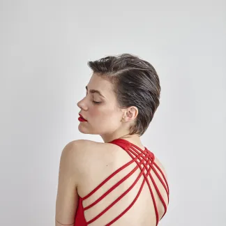 Braletka Life, barva Red wine | PachaMama.cz