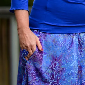 Sukně midi Kayla Queen | PachaMama.cz