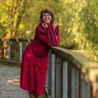 Sukně midi Viktoria Queen | PachaMama.cz