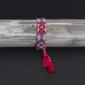 Luxusní náramek z japonských korálků miyuki  | PachaMama.cz