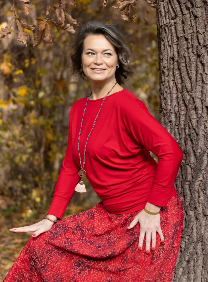 Triko Tamari "Colonial red" | PachaMama.cz