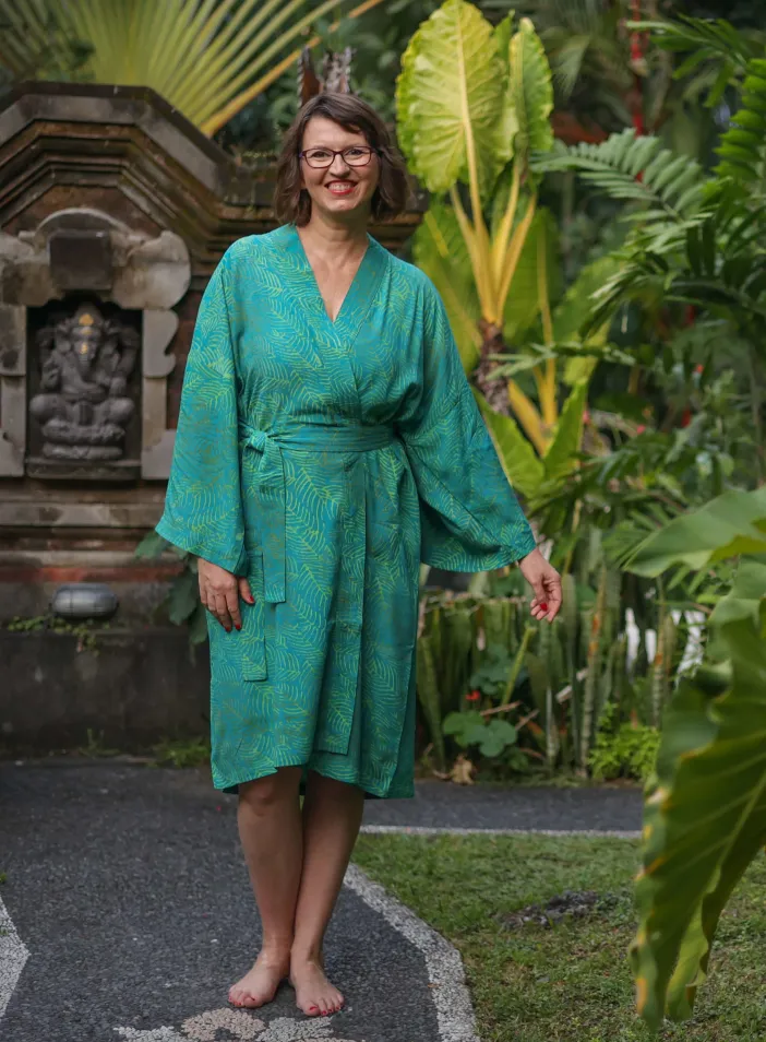 Kimono "Azurové pobřeží" | PachaMama.cz