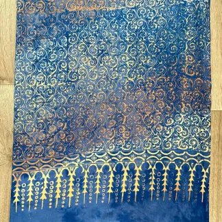 Sarong modrý se spirálkami | PachaMama.cz