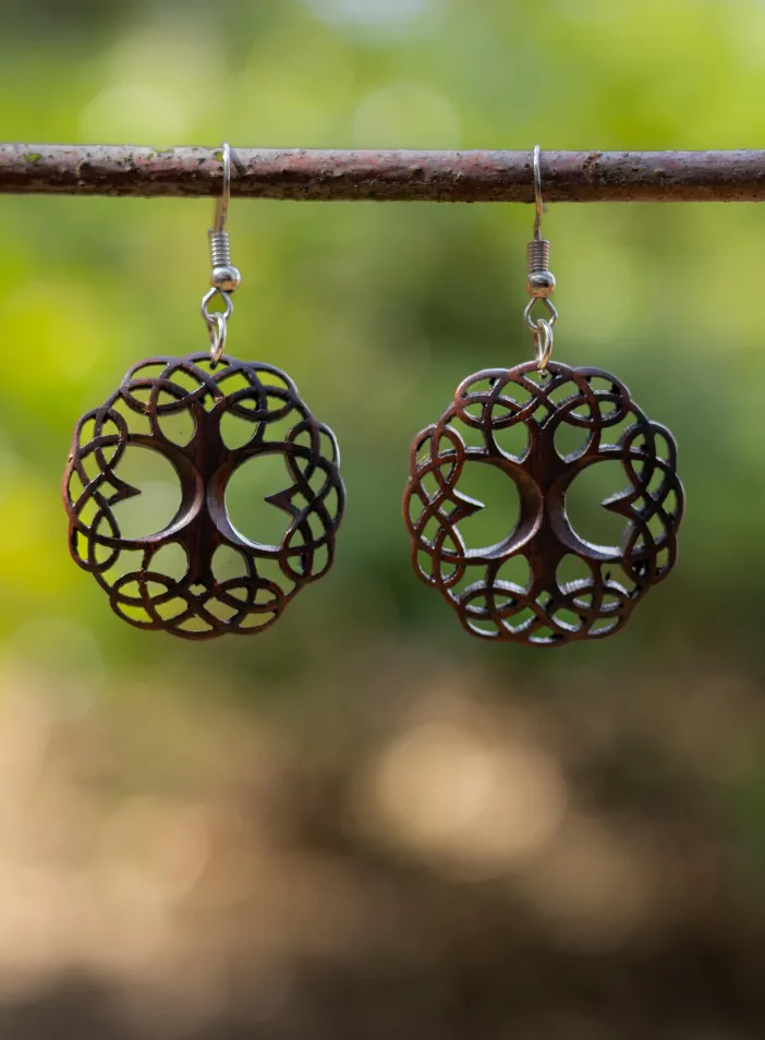 Dřevěn&eacute; n&aacute;u&scaron;nice "Celtic tree of life"  | PachaMama.cz