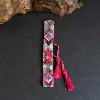 Luxusní náramek z japonských korálků miyuki  | PachaMama.cz