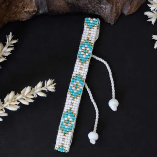 Luxusní náramek z japonských korálků miyuki | PachaMama.cz