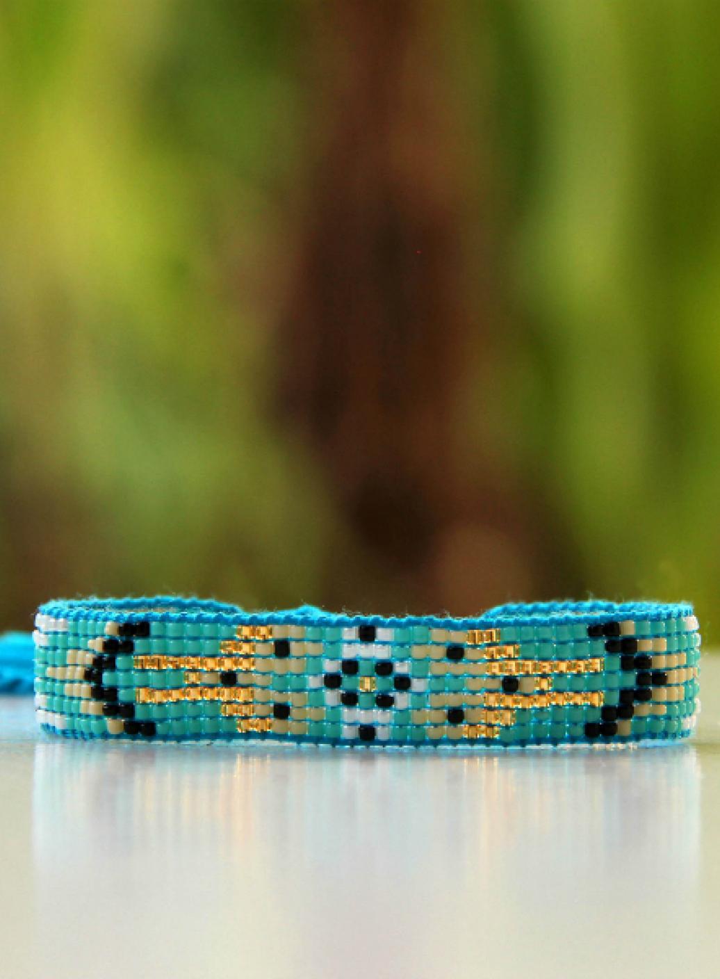 Luxusní náramek z japonských korálků miyuki | PachaMama.cz