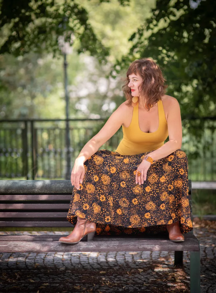 Sukně "Autumn sypmhony" | PachaMama.cz