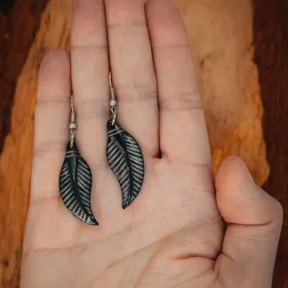 Kostěné náušnice 