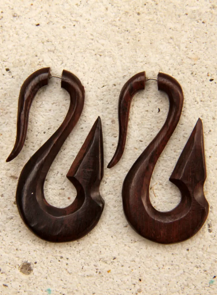 Dřevěné, originální, falešné roztahováky | PachaMama.cz