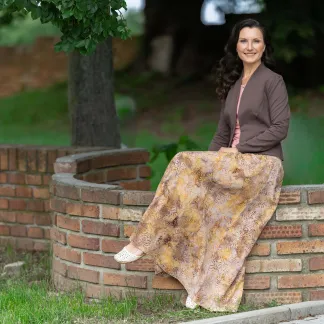 Freya – dámské sako, hnědá barva | PachaMama.cz