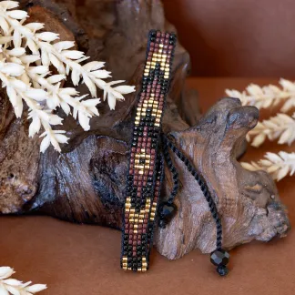 Luxusní náramek z japonských korálků miyuki | PachaMama.cz