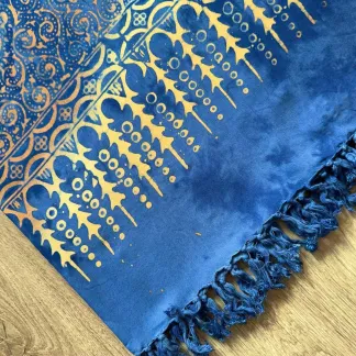 Sarong modrý se spirálkami | PachaMama.cz