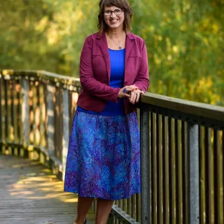 Sukně midi Kayla Queen | PachaMama.cz