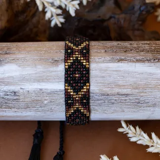 Luxusní náramek z japonských korálků miyuki | PachaMama.cz