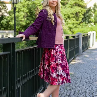 Sukně midi Edita Luna | PachaMama.cz