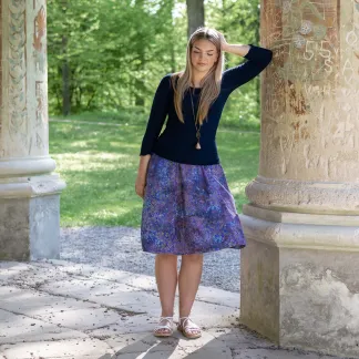 Sukně midi Violeta Queen | PachaMama.cz