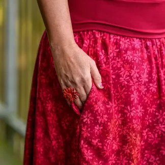 Sukně midi Viktoria Queen | PachaMama.cz