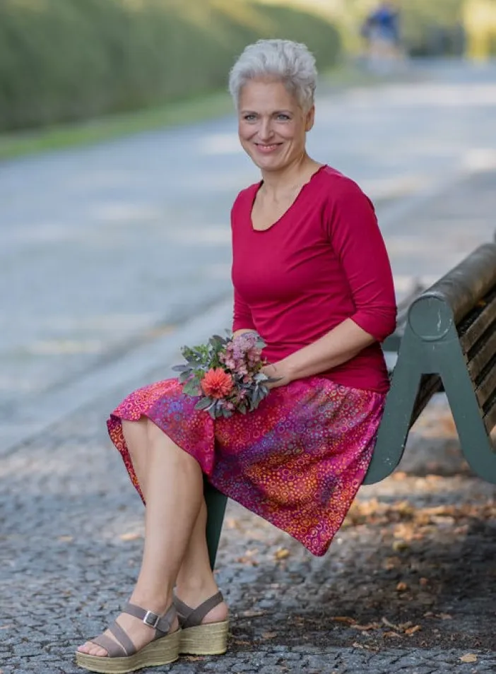 Sukně kr&aacute;tk&aacute; "Marie" | PachaMama.cz