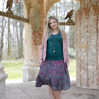 Sukně midi Dragon Queen  | PachaMama.cz