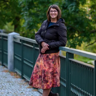 Sukně midi Munay Luna | PachaMama.cz