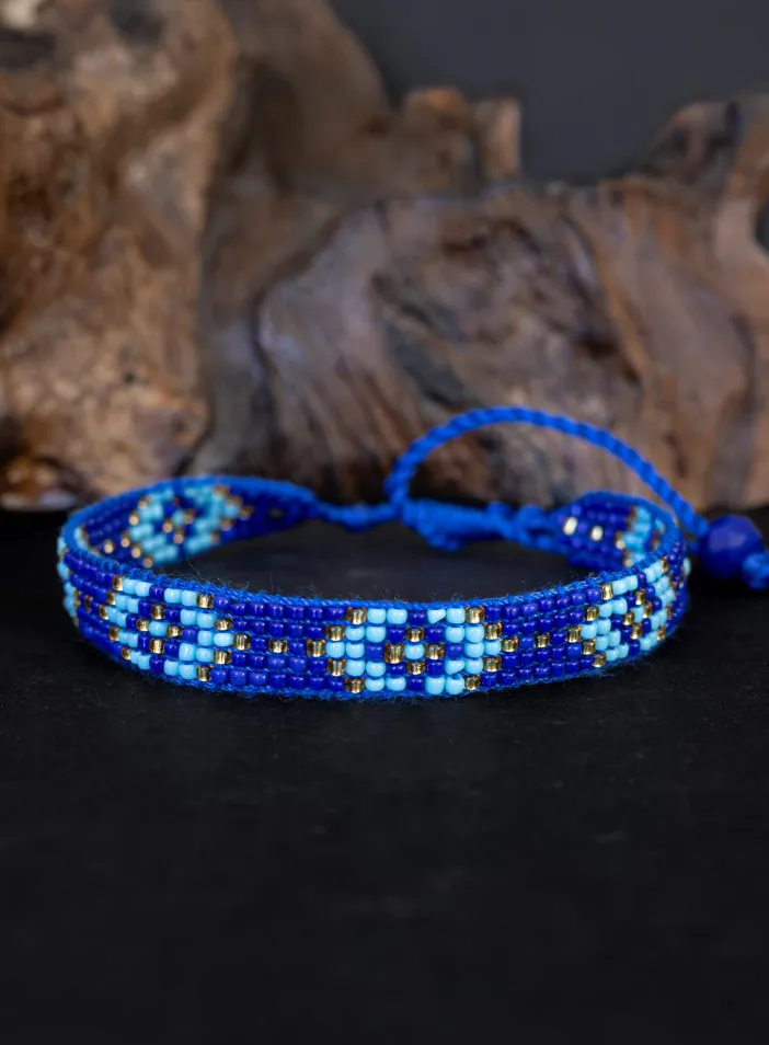 Luxusní náramek z japonských korálků miyuki | PachaMama.cz