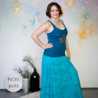 Tílko Bea, barva BLUE SLATE | PachaMama.cz