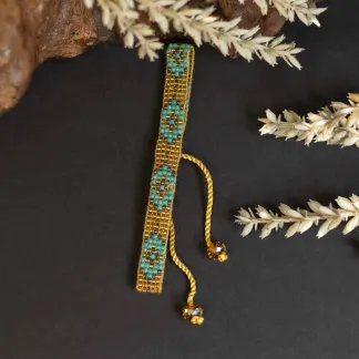 Luxusní náramek z japonských korálků miyuki  | PachaMama.cz