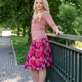 Sukně midi Edita Luna | PachaMama.cz