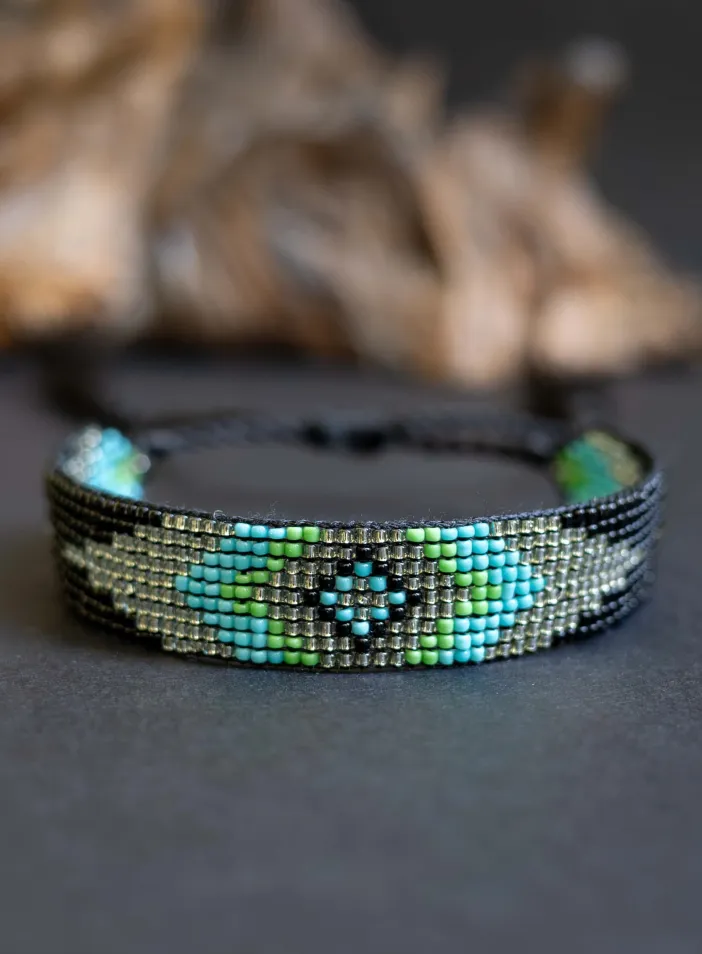 Luxusní náramek z japonských korálků miyuki | PachaMama.cz