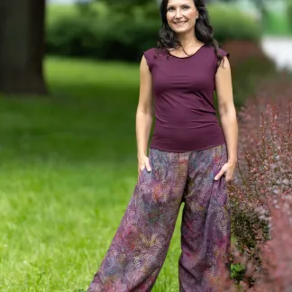 Kalhoty Spirit Mauve | PachaMama.cz