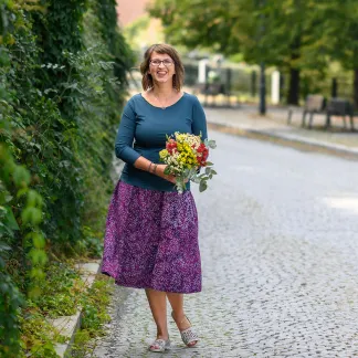 Sukně midi Esme Luna | PachaMama.cz