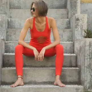 Tílko Bea, barva SPICY ORANGE | PachaMama.cz