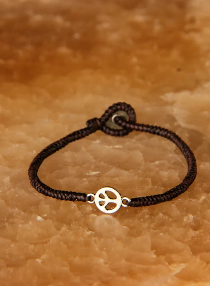 Náramek s kovovými korálky | PachaMama.cz