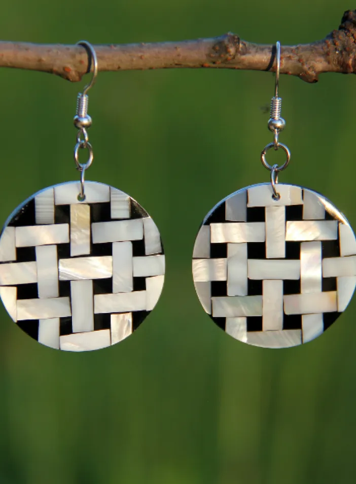 Perleťové náušnice | PachaMama.cz