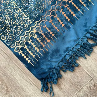 Sarong tmavě modrý | PachaMama.cz