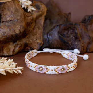 Luxusní náramek z japonských korálků miyuki | PachaMama.cz