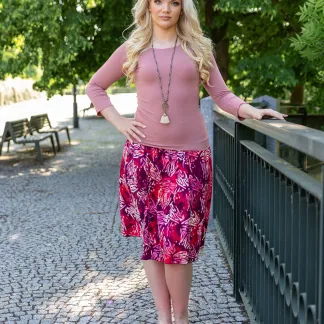 Sukně midi Edita Luna | PachaMama.cz