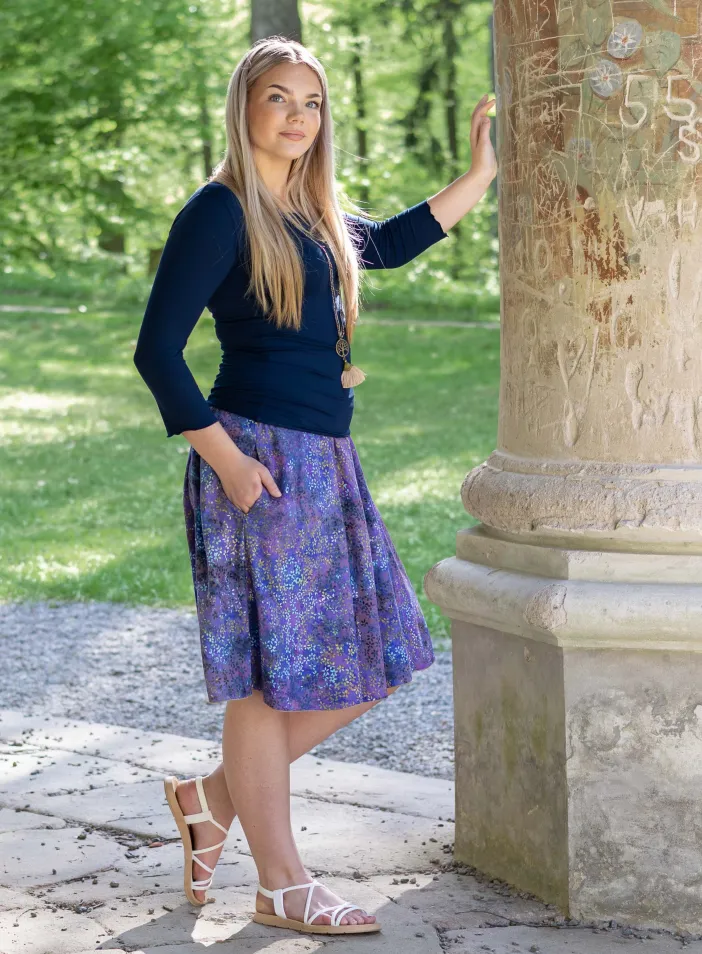 Sukně midi Violeta Queen | PachaMama.cz