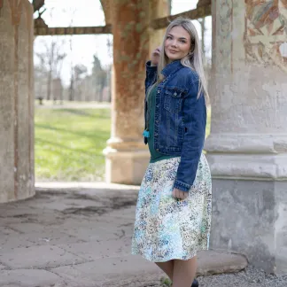 Sukně midi Zara Luna | PachaMama.cz