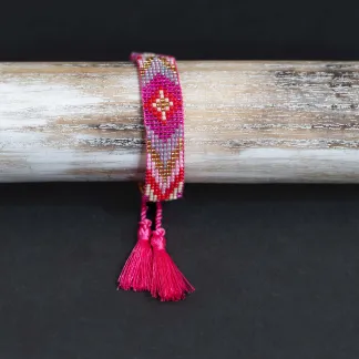 Luxusní náramek z japonských korálků miyuki  | PachaMama.cz